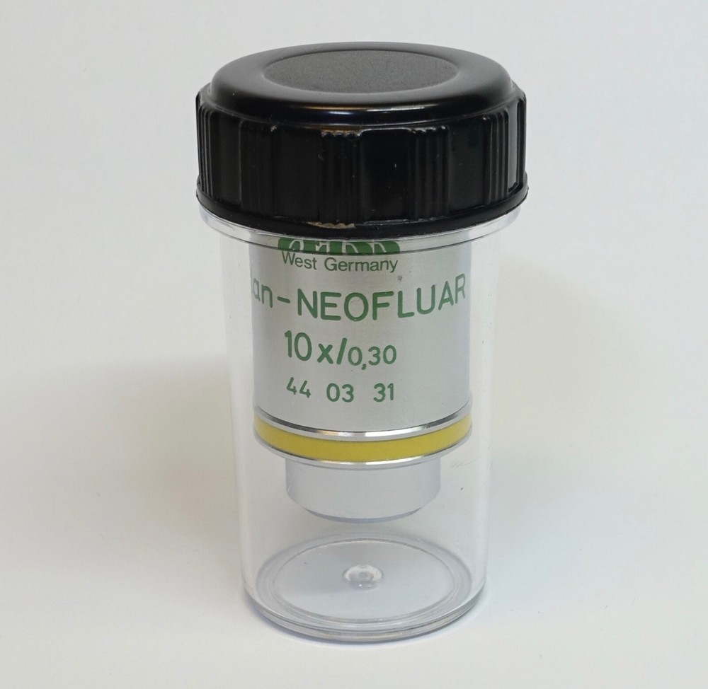 Zeiss Plan-NEOFLUAR 10X/0.30 ∞/0.17 Ph1 Microscope Objective, PN 440331
