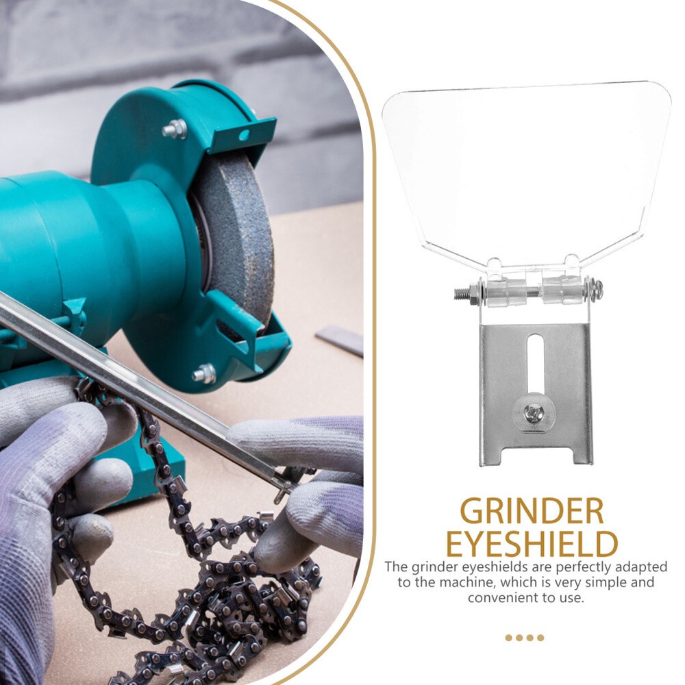 2 Pcs Desktop Grinder Protective Glasses Work Baby Universal Bench Eye Shield