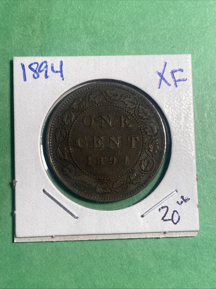 1894 Canada 1 Cent XF
