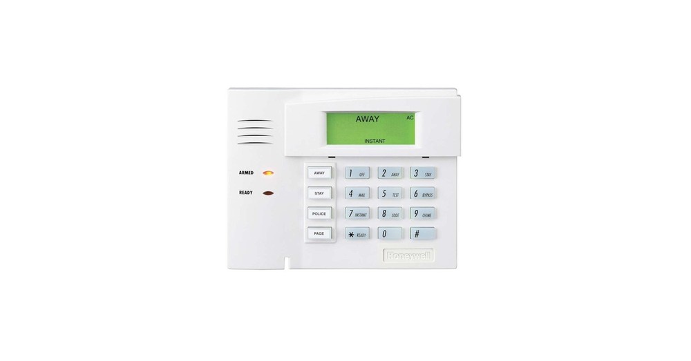 Honeywell 6150 Keypad White Programmable Function Keys