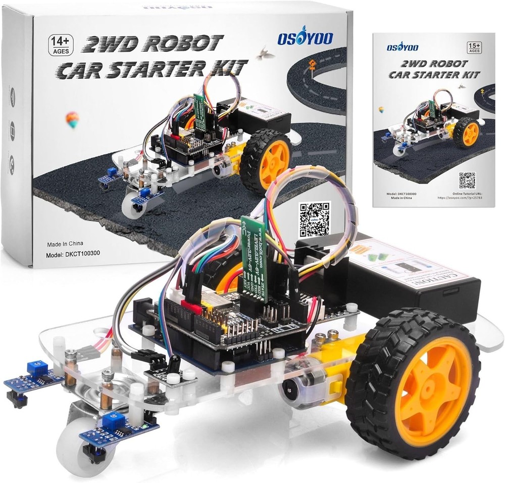 Compact 2WD Robot Car Kit: Step-by-Step Guide for Easy Assembly & Learning