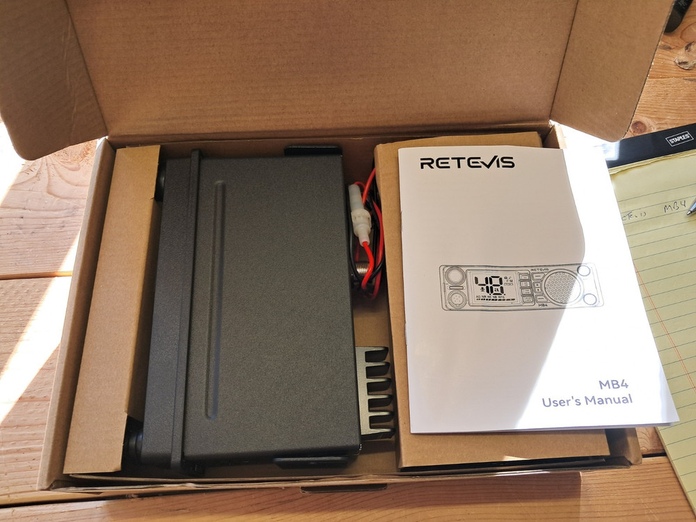 Retevis MB4 CB Radio