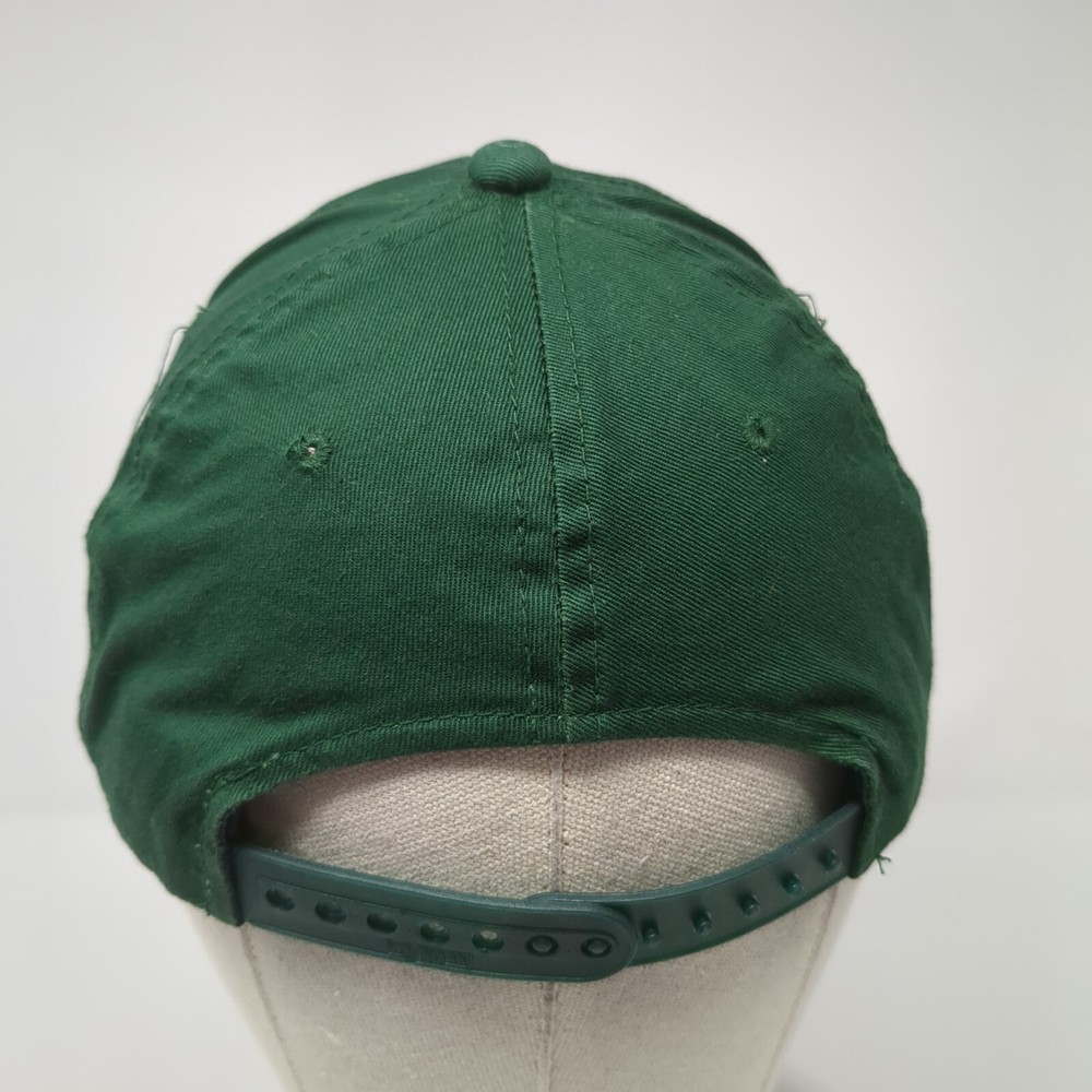 Letter E Snapback Hat Green Youth One Size Adjustable Solid Outdoor