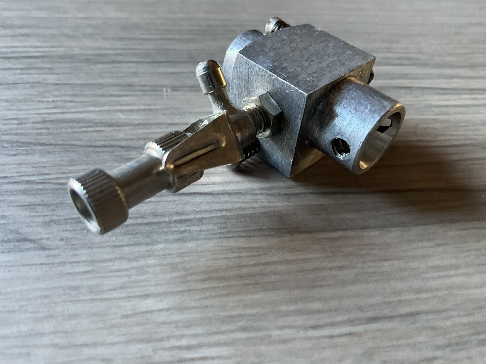Vintage RC Model Airplane Engine Carburetor K&B?
