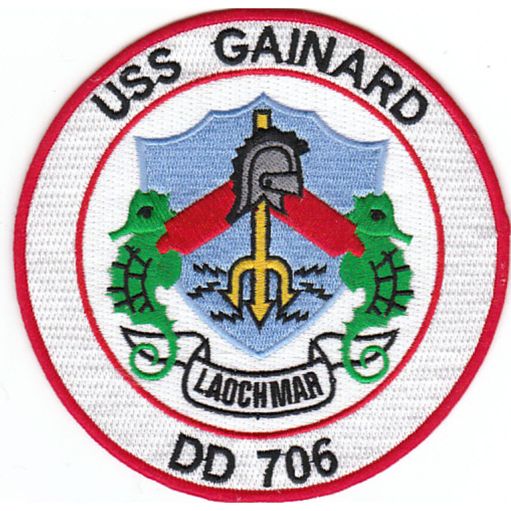 DD-706 USS Gainard Patch