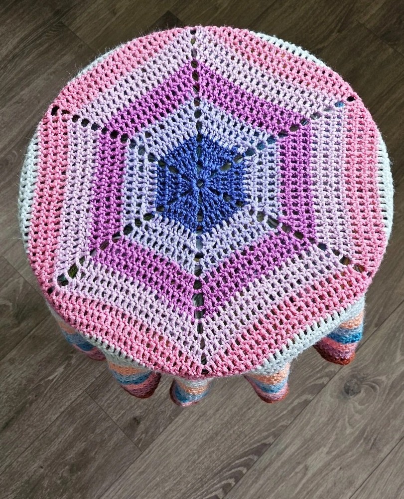 Hand Crochet Star Blanket