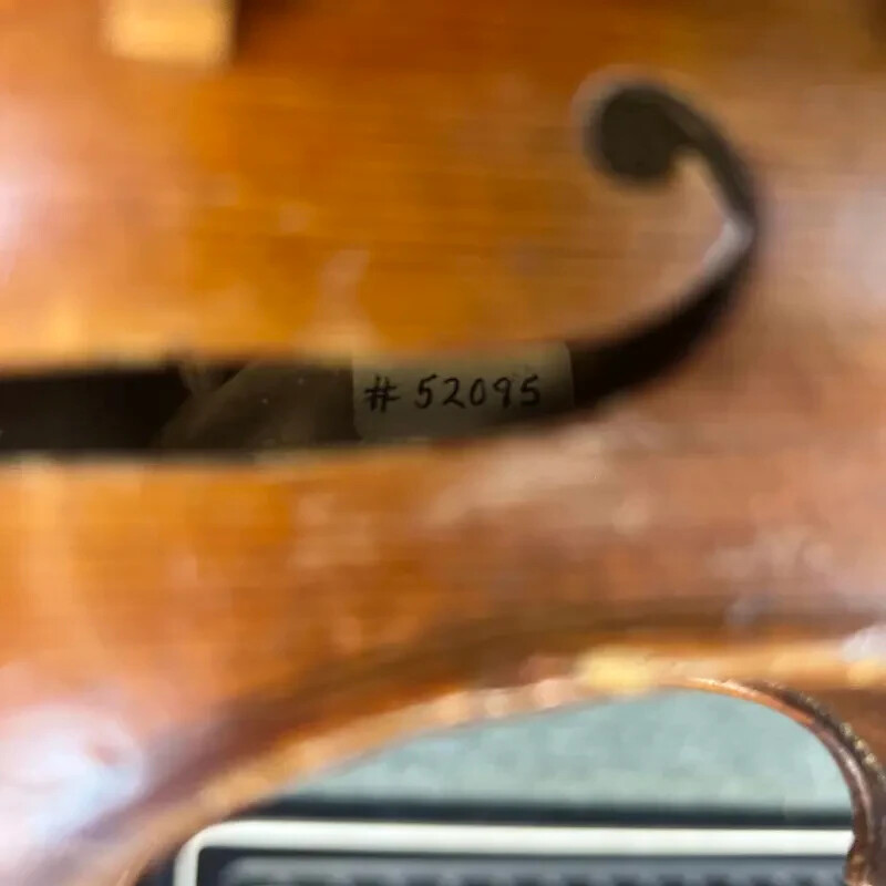Made In Germany Stradivarius Copy 3/4 Violin w/Case