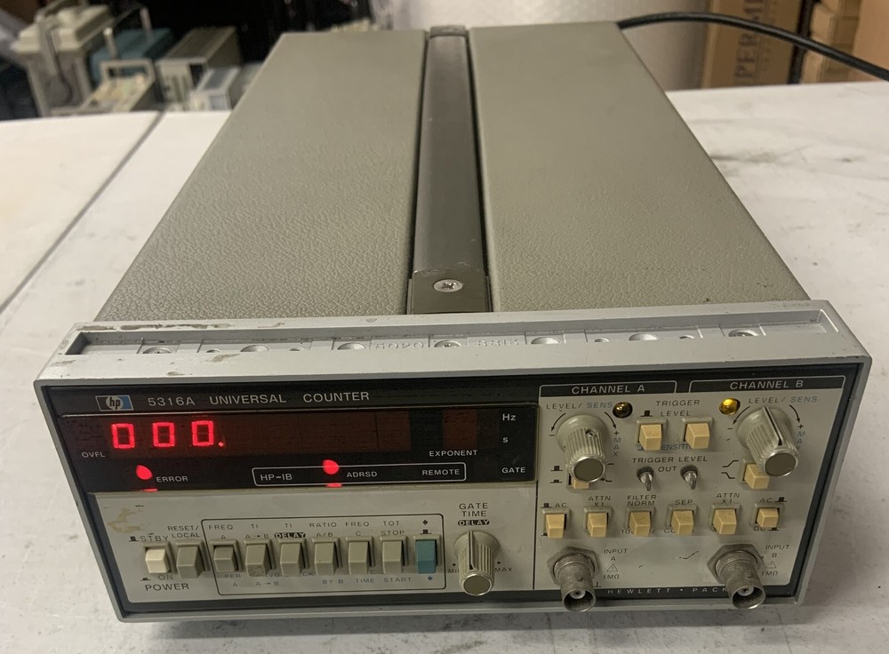 HP 5316A Universal Frequency Counter w/ Manual