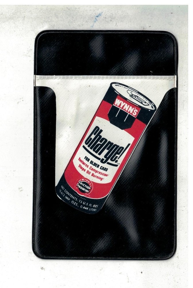Vinyl Auto Pocket Protector Wynn's Charge Engine Additive