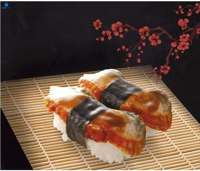 2 Pack Bamboo Sushi Rolling Mat, roll maker,Sushi making Medium, White