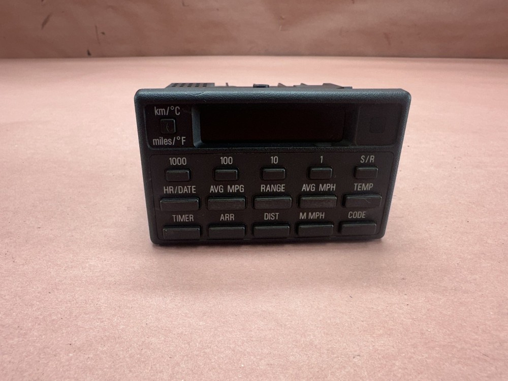 BMW E34 540I E32 740I Input OBC On-Board Computer Screen Display Unit OEM #94181