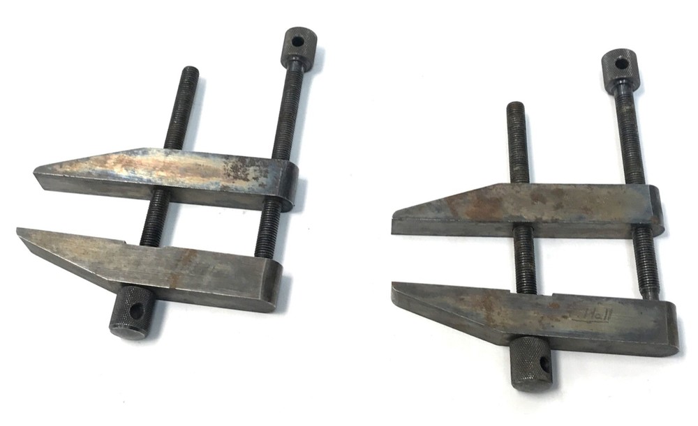 PAIR STARRETT 161E MACHINIST PARALLEL CLAMPS TOOL