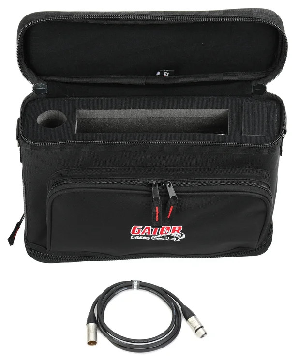 Gator GM-1W Wireless System Bag with XLR Cable