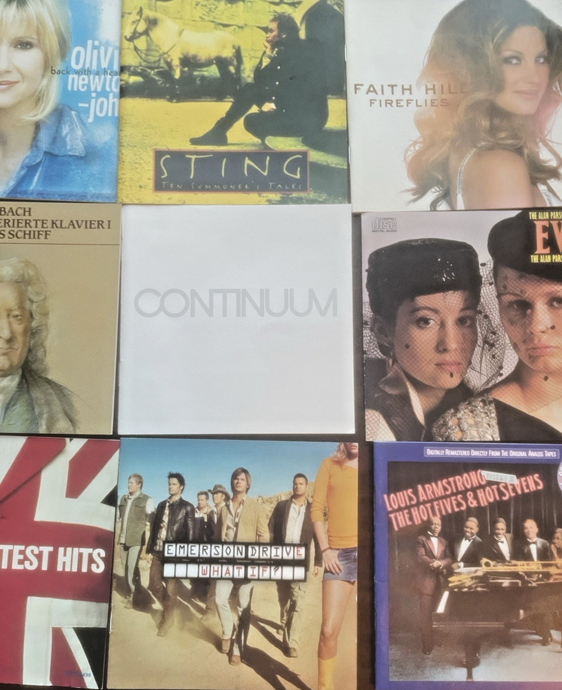 Wondeful Ephemera CD Artwork Inserts Liners Booklets Journal