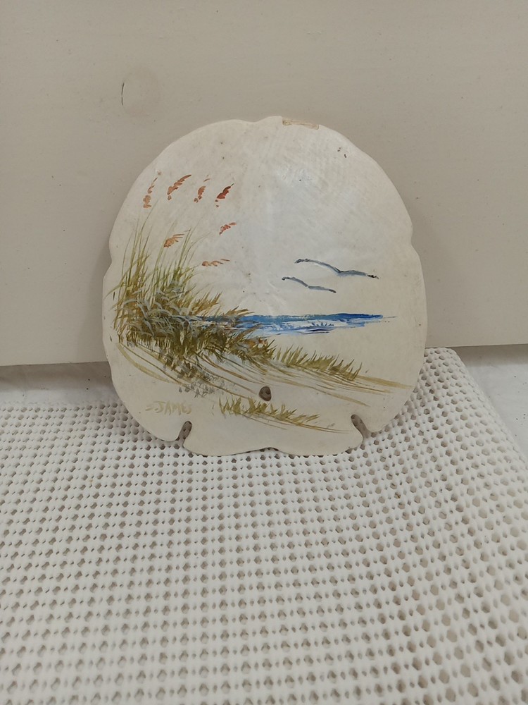 Large Painted Sanddollar