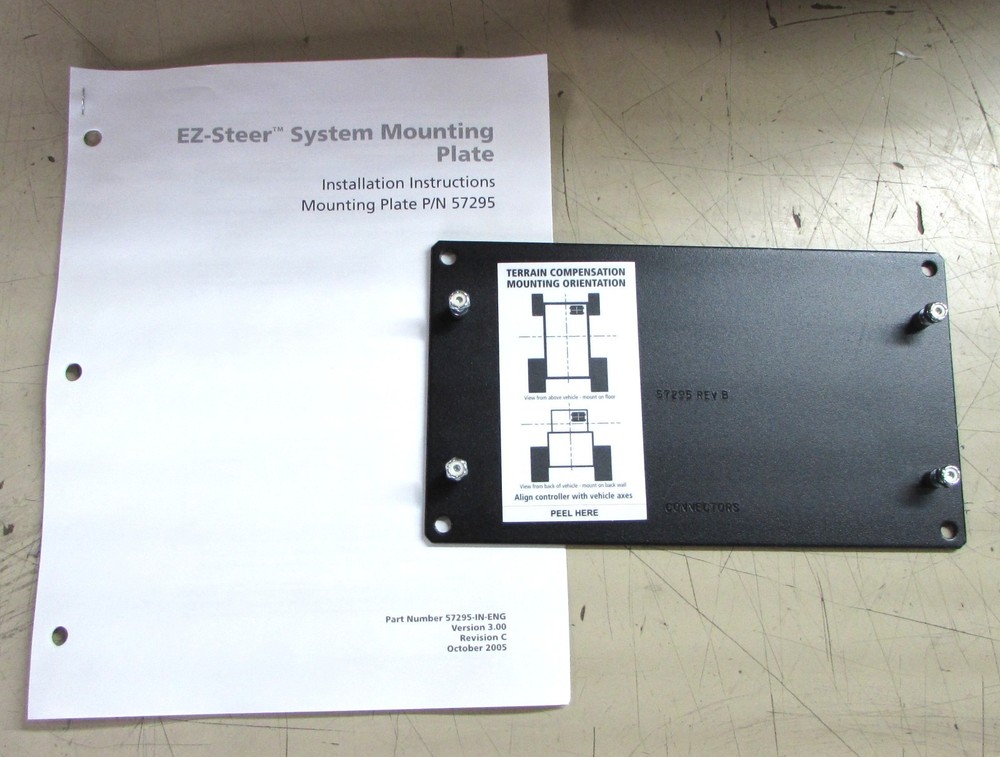 Trimble 87298758 EzSteer System Mounting Plate