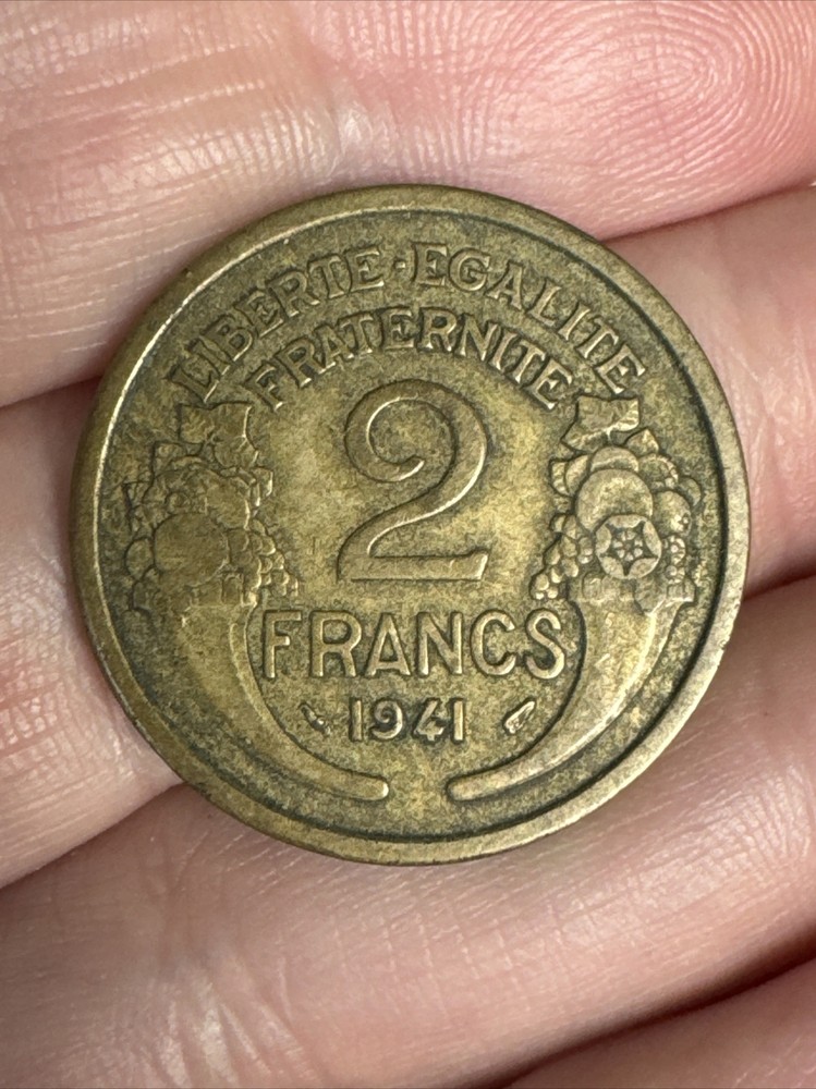 France ( Third Republic ) 1941 - 2 Francs Coin