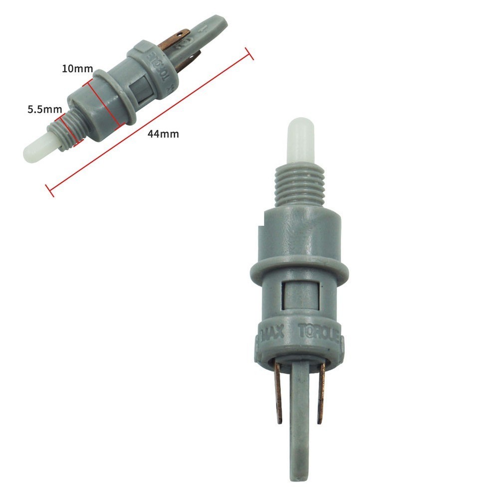 6mm, Motorcycle Brake Clutch Switch Front Rear Light Brake Switch 1x