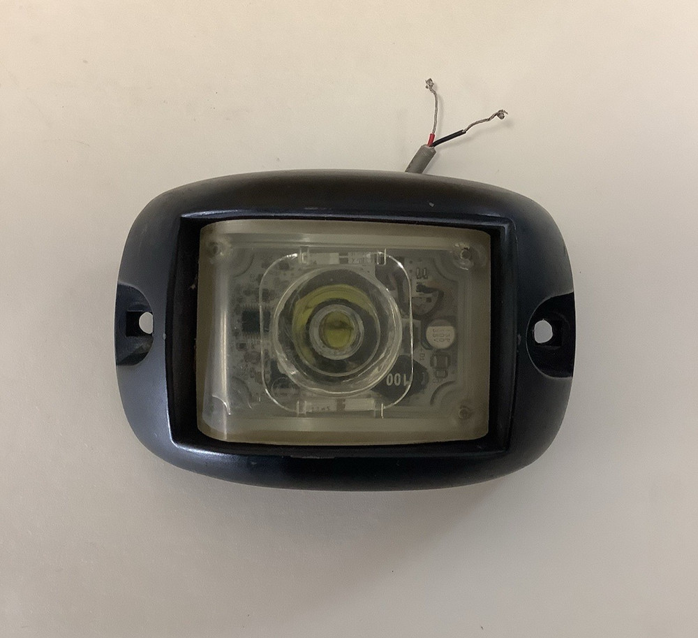 White Mount Surface LED Grill Strobe Light