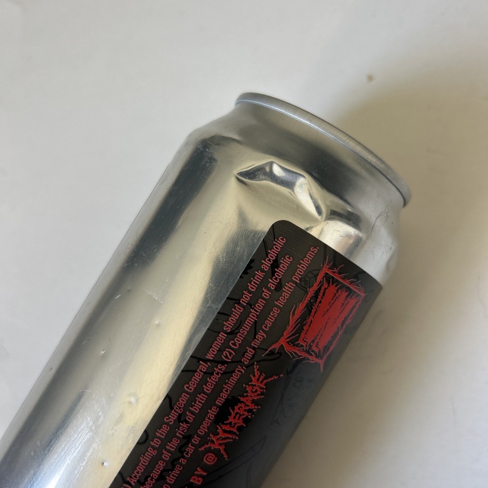 Graveyard Shift Empty Beer Can-Freddie-Jason-Michael-Junior-horror film characto