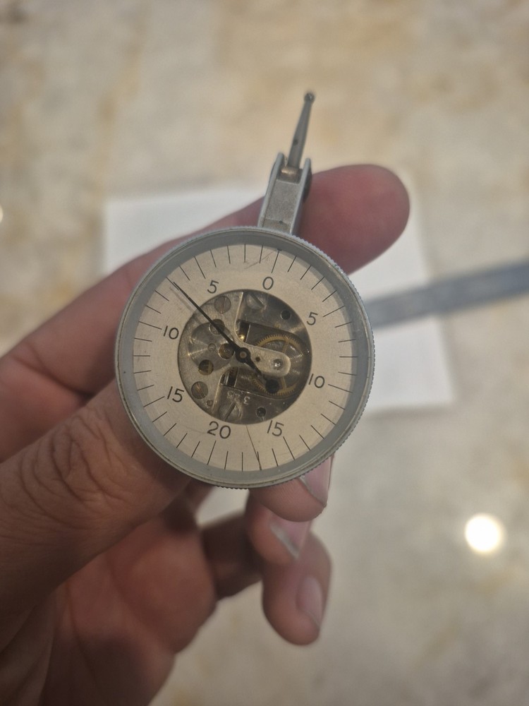 Compac 245 GA Dial Test Indicator .Swiss Made w/ Case