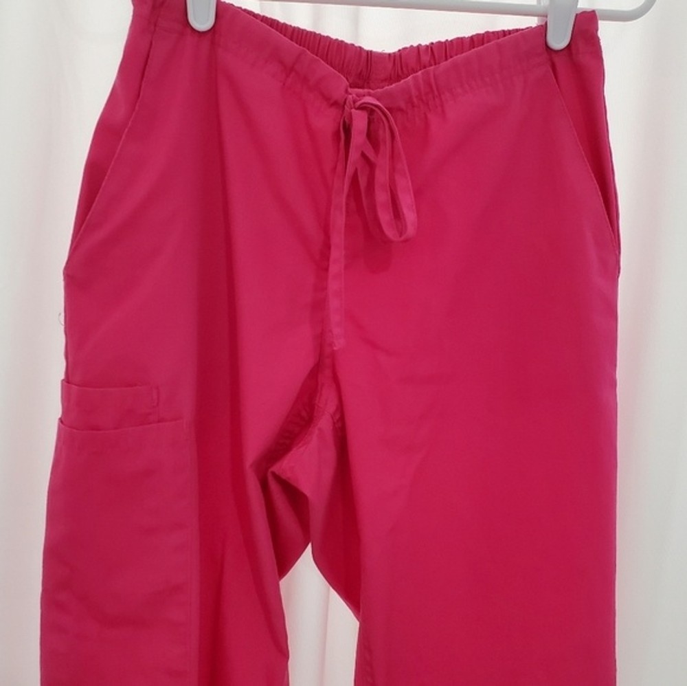 UA Scrubs Pink Scrub Set, Size Small