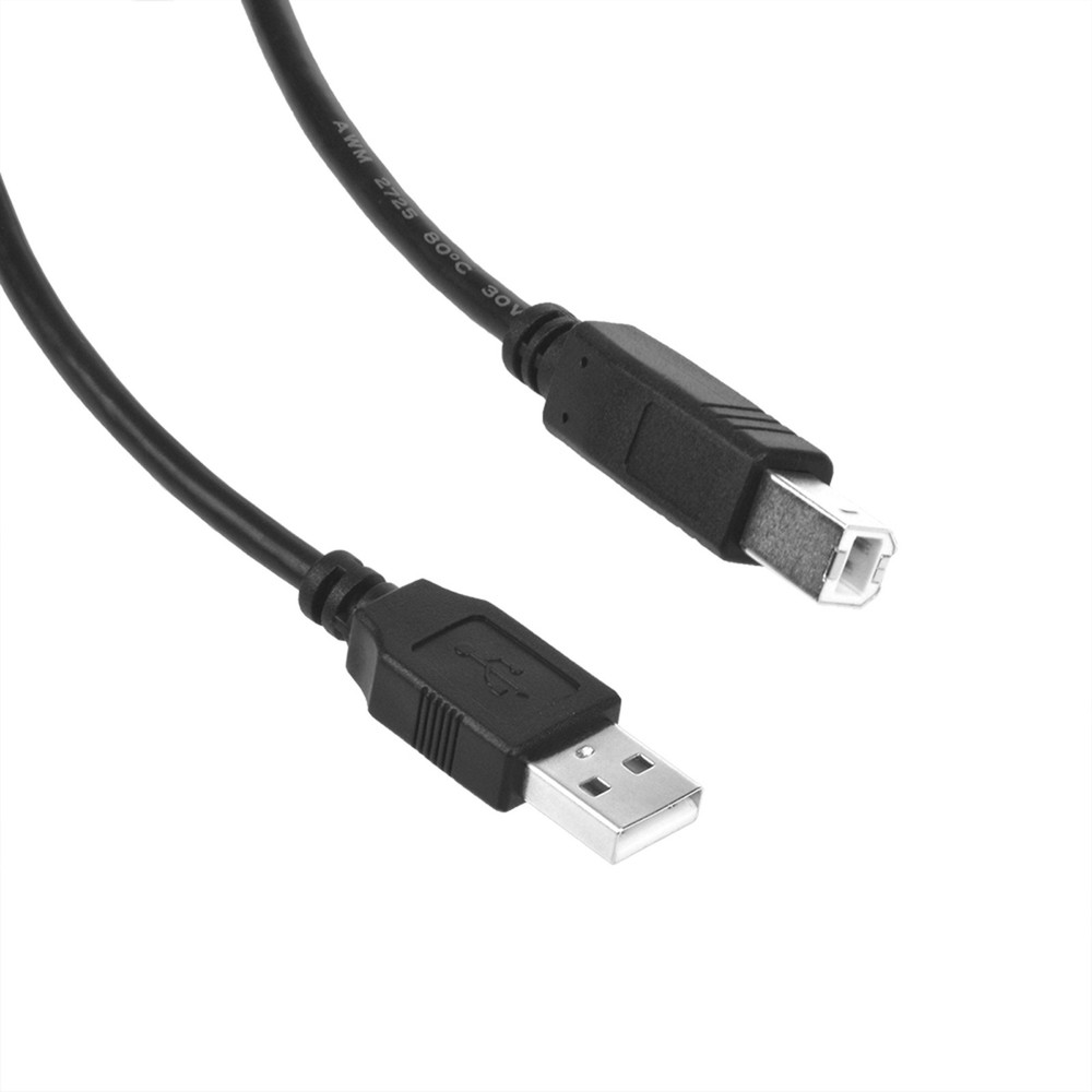 6ft USB Cable Cord for Numark DJ2GO2 Touch Compact 2 Deck USB DJ Controller