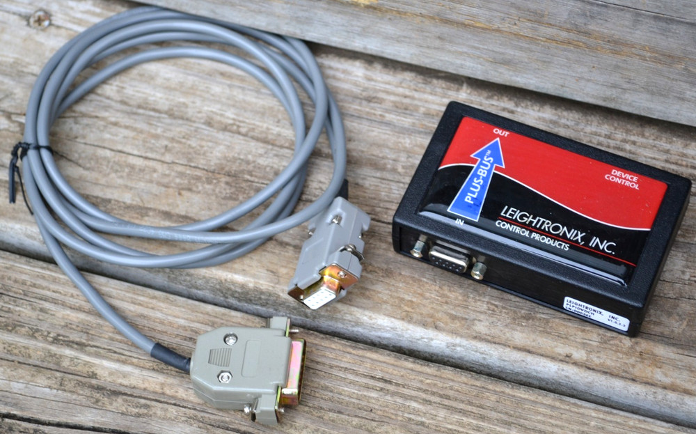 Leightronix PLPIDVDCH PLUS-BUS DVD Control Interface Automation Module W/Cable