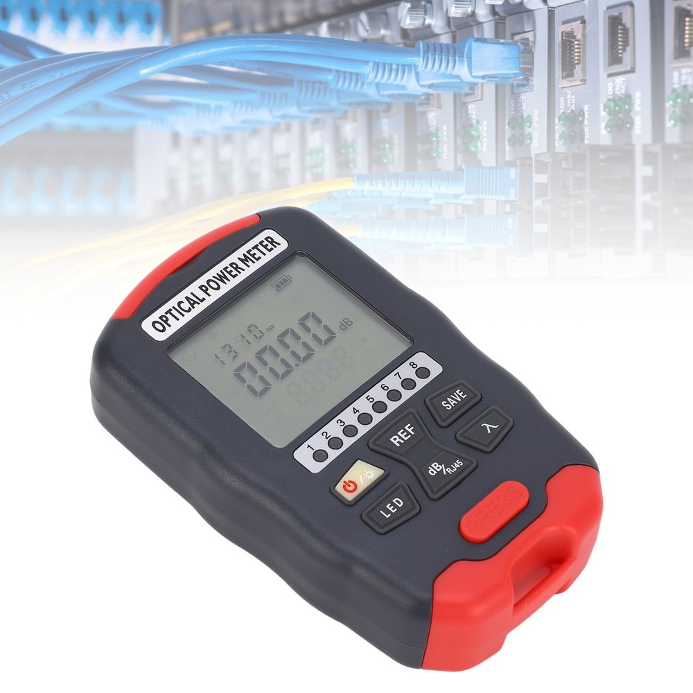 3 In 1 Optical Power Meter Sensitive Quick Response For Network Technicians Use