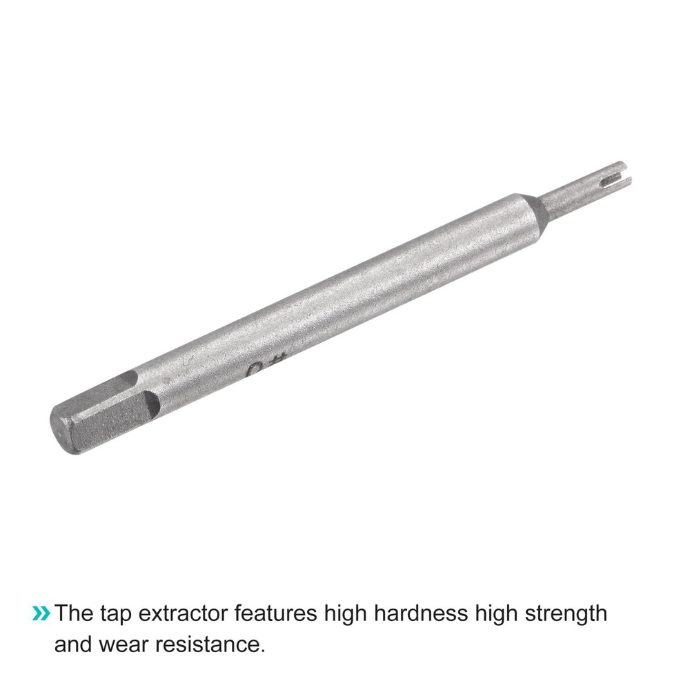 M3 5# (Metric/Inch) 3 Flutes Broken Stripped Thread Tap Extractor Remover