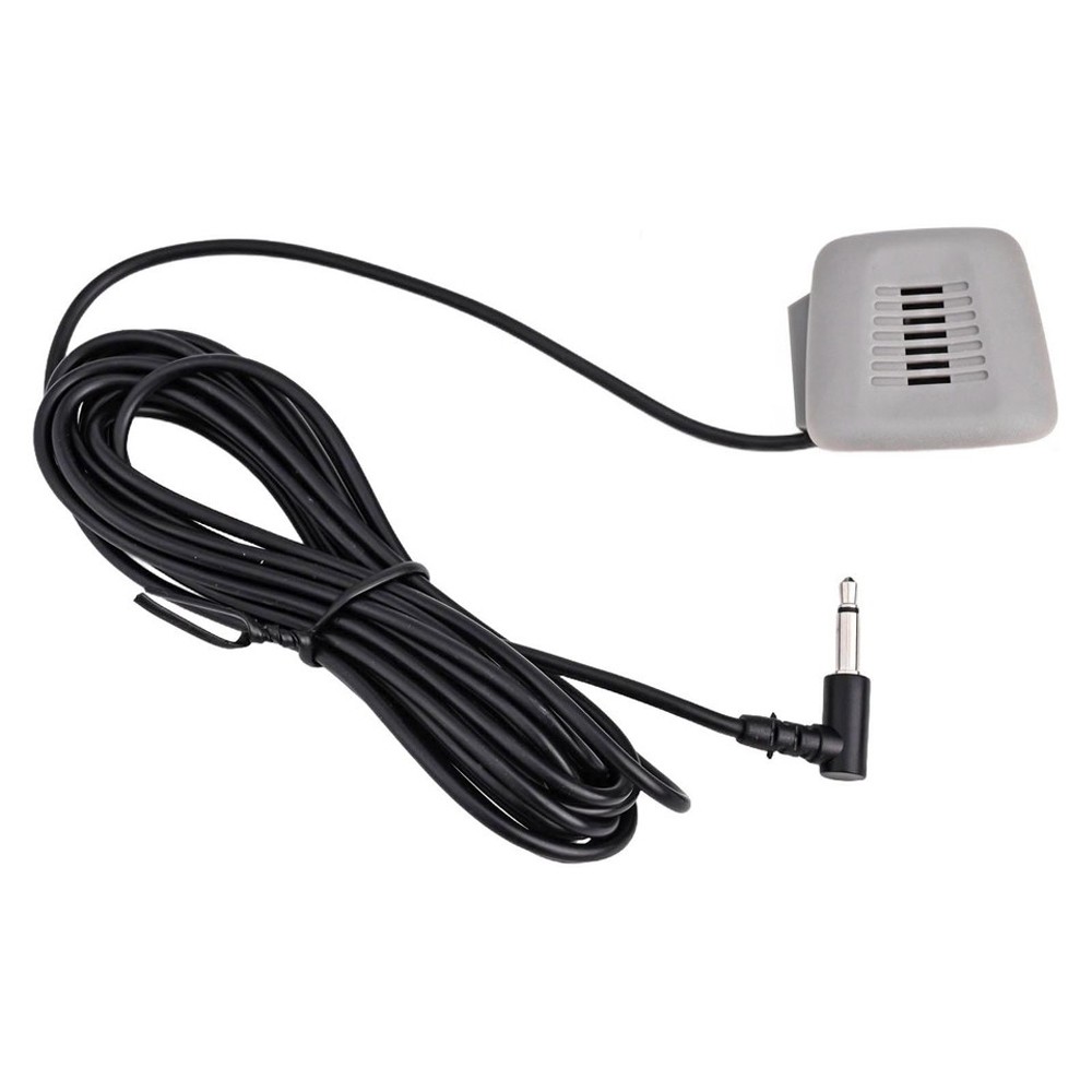 For BMW Car Audio Microphone Stereo External Microphone ABS Material Black