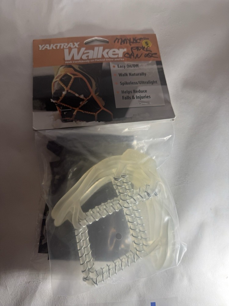 YakTrax Walker Size Small New In Package