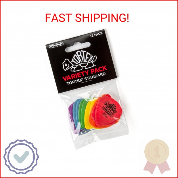 Tortex® Standard Pick Variety Pack - 12 Pack