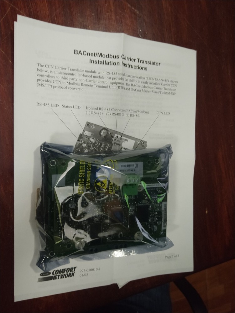 Modbus Translator 33CNTRAN485-01-R