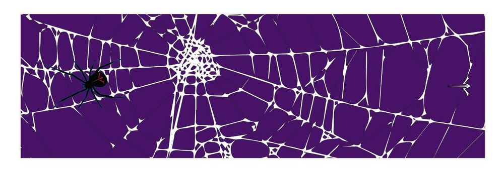 White Water Archery Black Widow Spider Web Purple Stabilizer Wrap Protection
