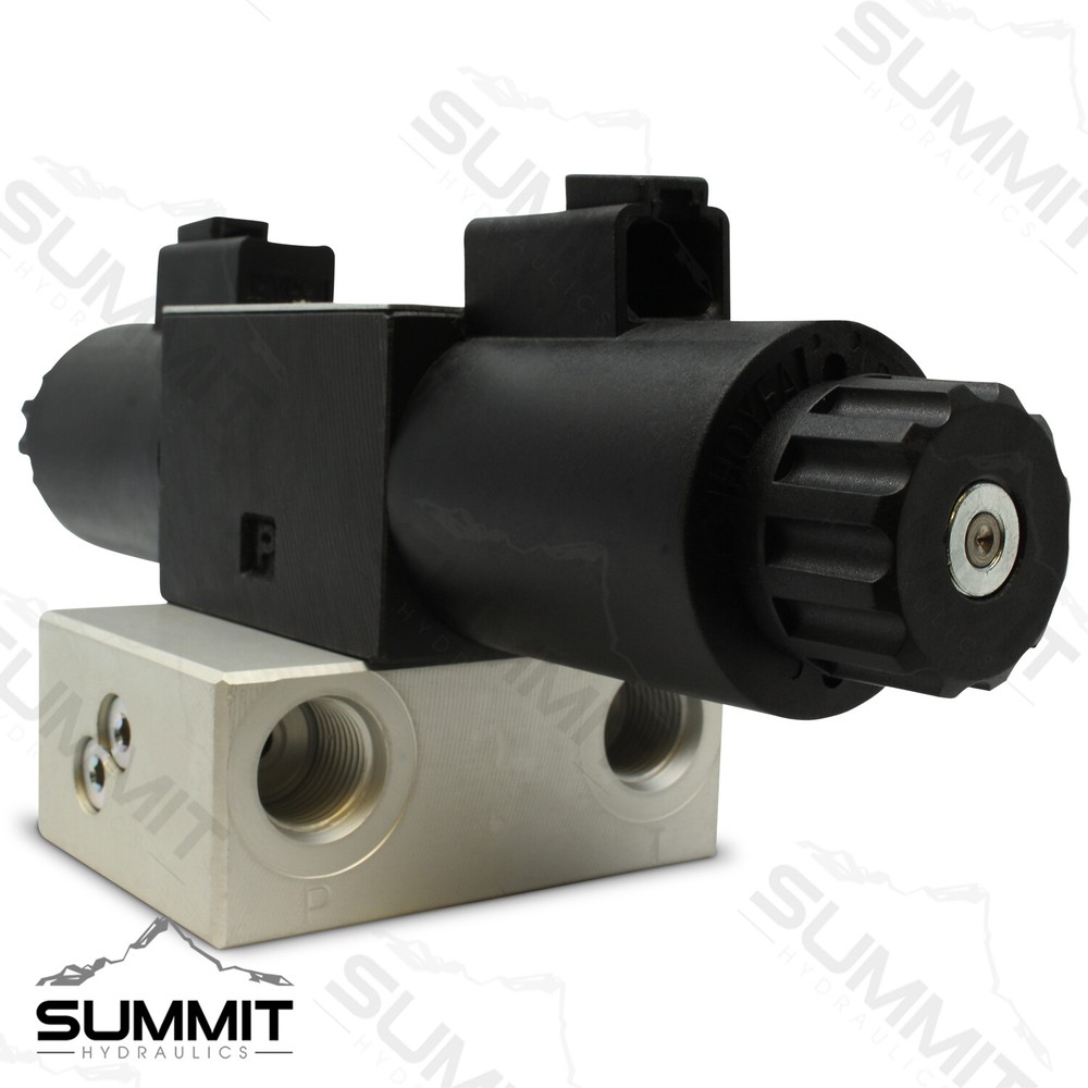 Universal Hydraulic Third Function Valve Kit w/ Joystick Handle, 15 GPM, 1/2" AG