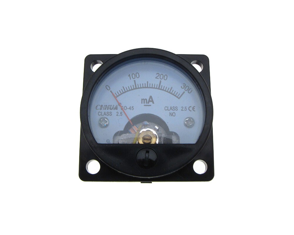 DC 300mA Analog Needle Panel DC Current Ampere Ammeter SO-45