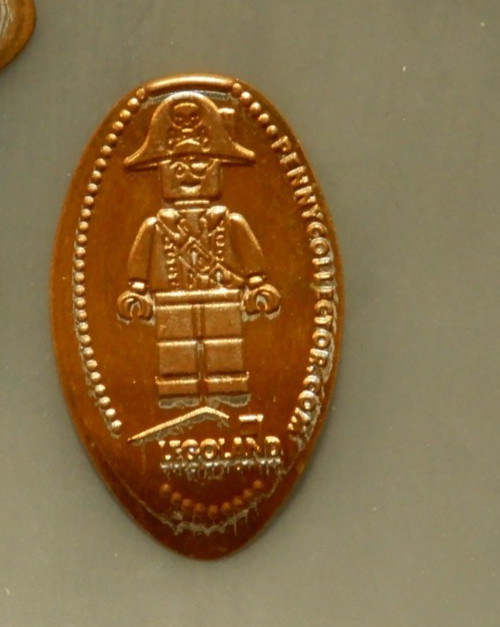 4 Legoland Souvenir Pennies