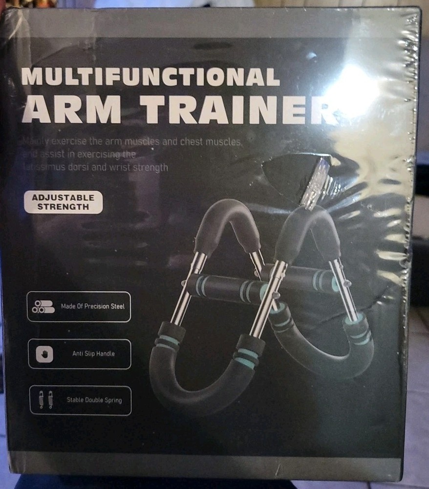 Multifunctional Arm Trainer - Adjustable Strength 40-90lbs - NEW