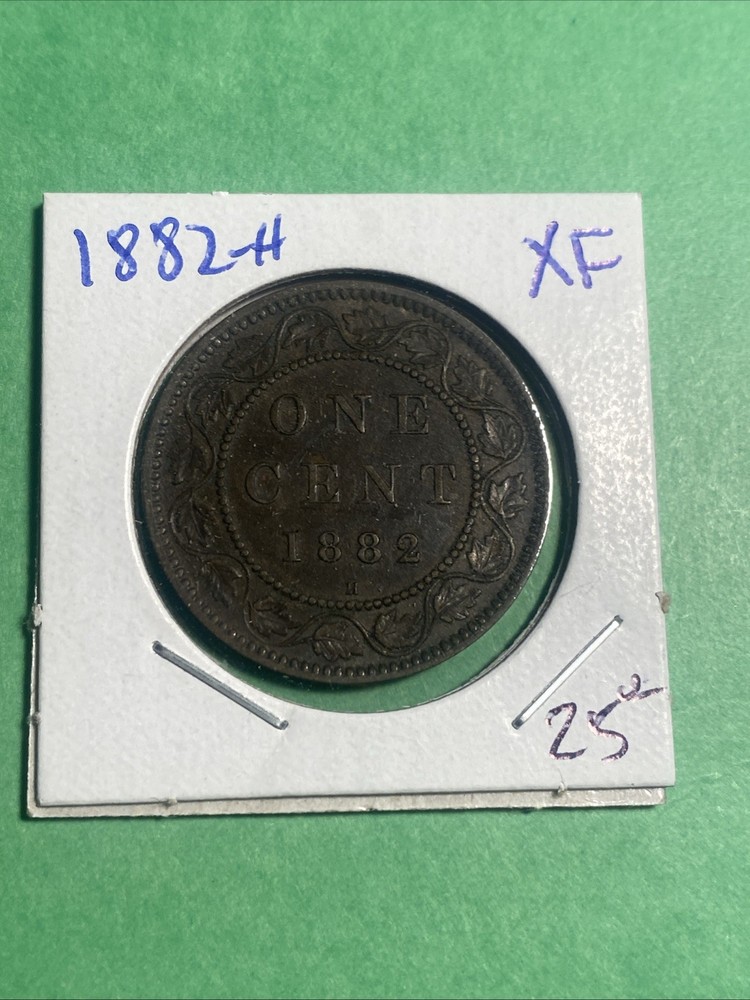 1882-H Canada 1 Cent XF