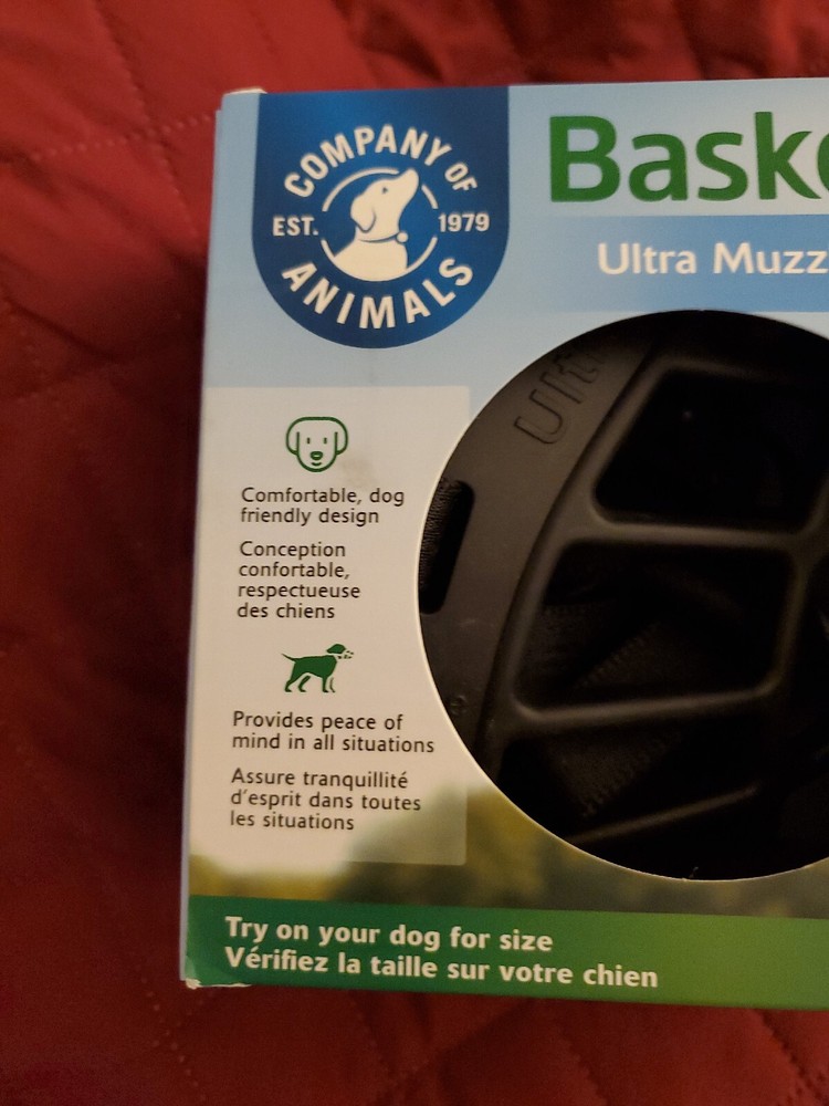 Baskerville Ultra Muzzle for Dogs, Size 5 - Black