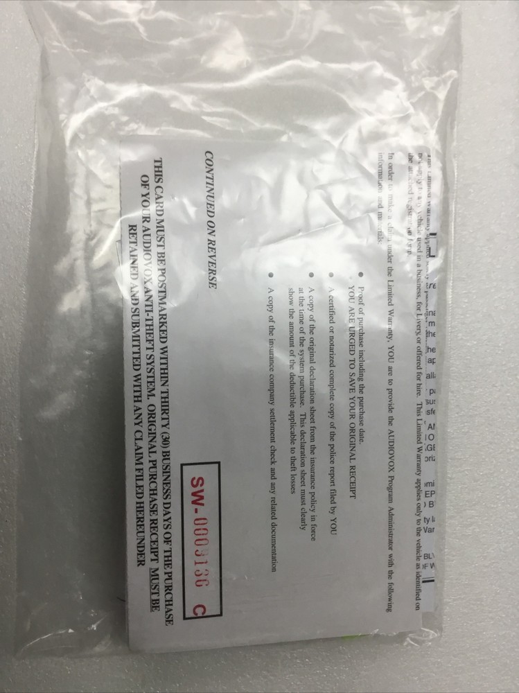 Audiovox AX901 Brain