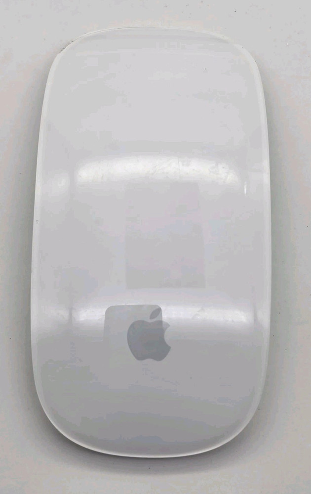 Apple Wireless Bluetooth Keyboard A1314 & Magic Mouse A1296 Set, White/Silver