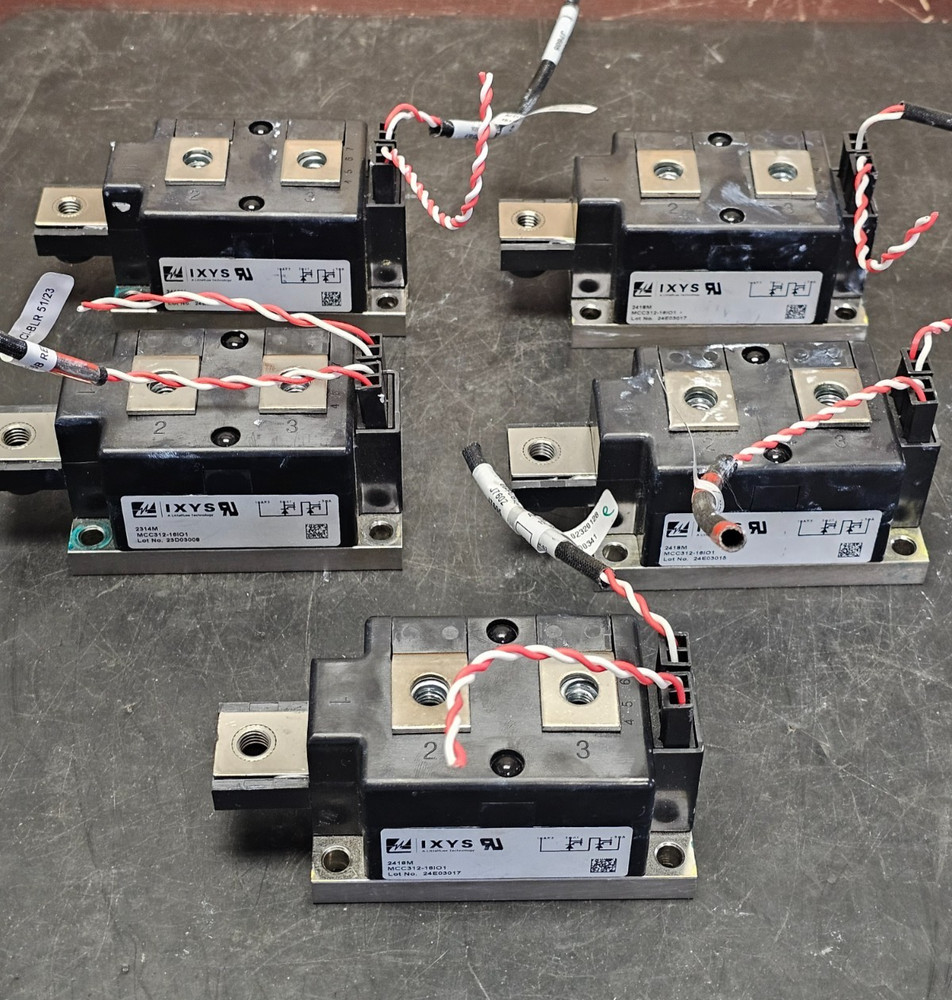 5PC IXYS MCC312-16IO1 2246G THYRISTOR/DIODE MODULE