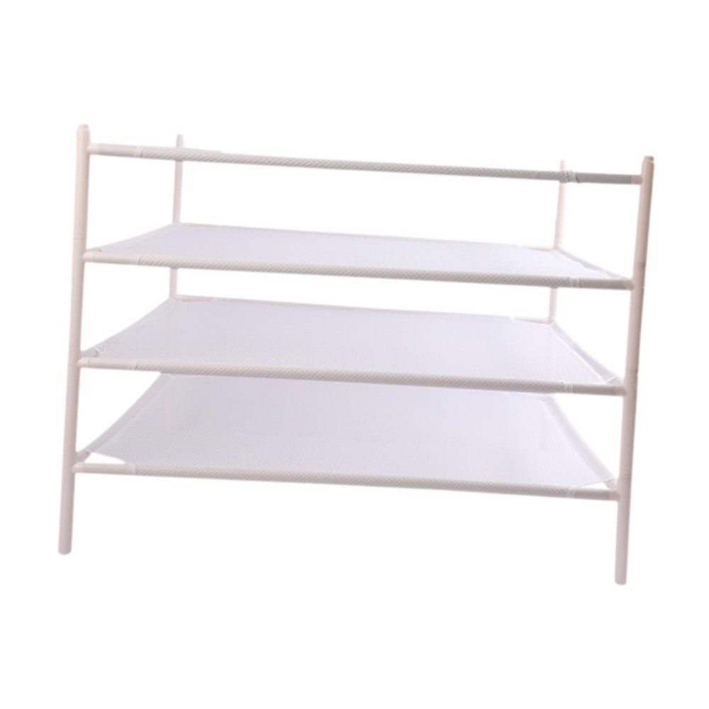 3 Tier Sweater Drying Rack Stackable Breathable Mesh Clothes Dryer Rack for