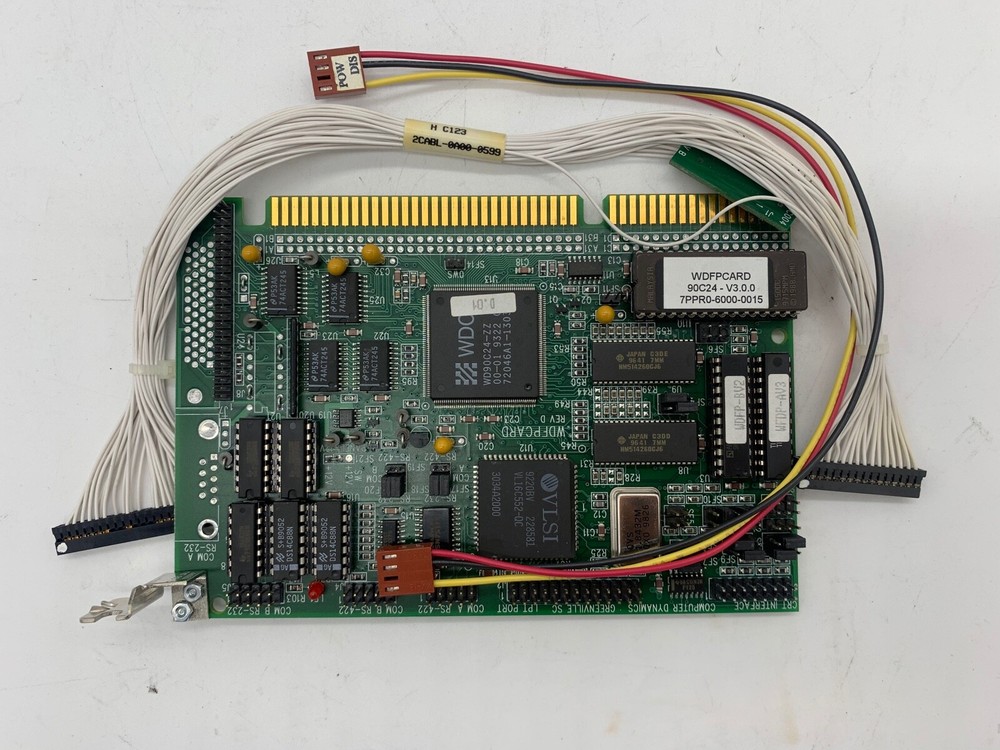 COMPUTER DYNAMICS WDFPCARD W/Cable,Module Conn NEW PRODUCT VER. D