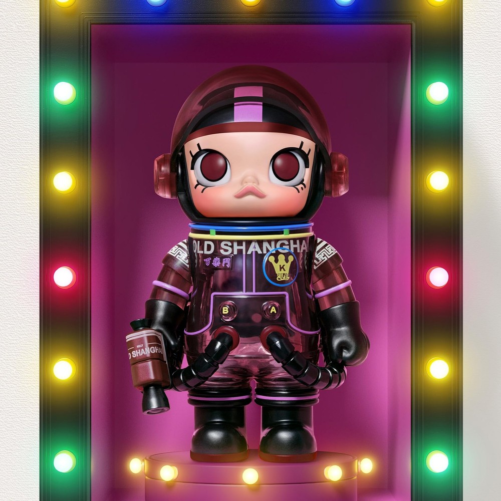 POP MART MEGA Space Molly 100% Single Box, Mega Series4