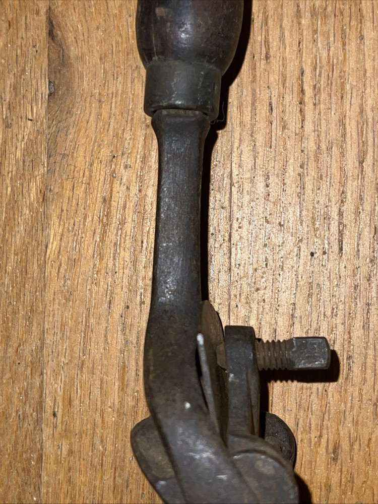 Antique Wooden Handle Box Scraper