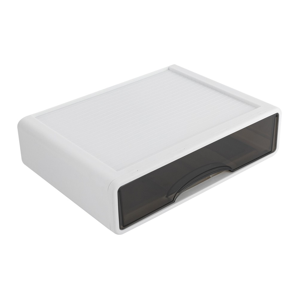 6 Drawer Office Storage Box Plastic Drawers Storage Drawers Stackable Storage