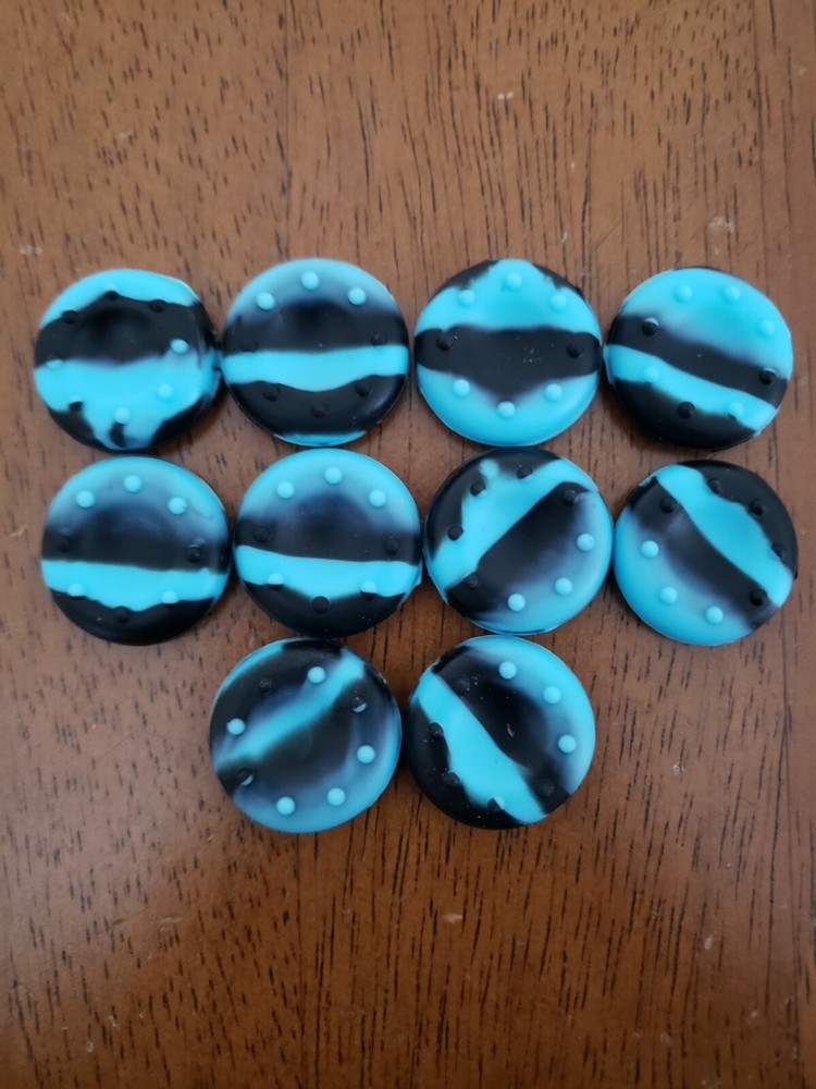 Black & Blue Camo Controller Grips 5 Pairs